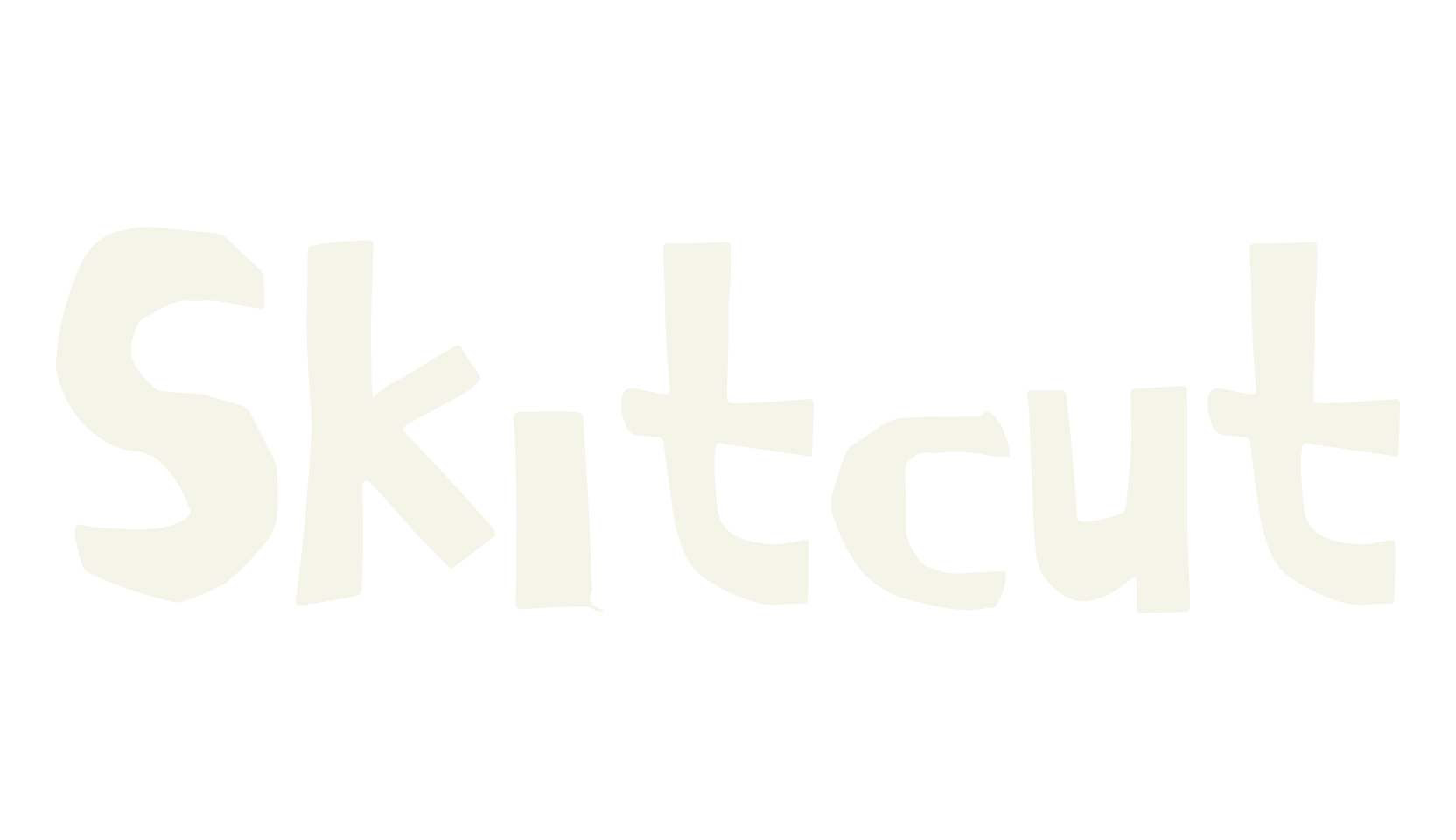 Skitcut, children font preview