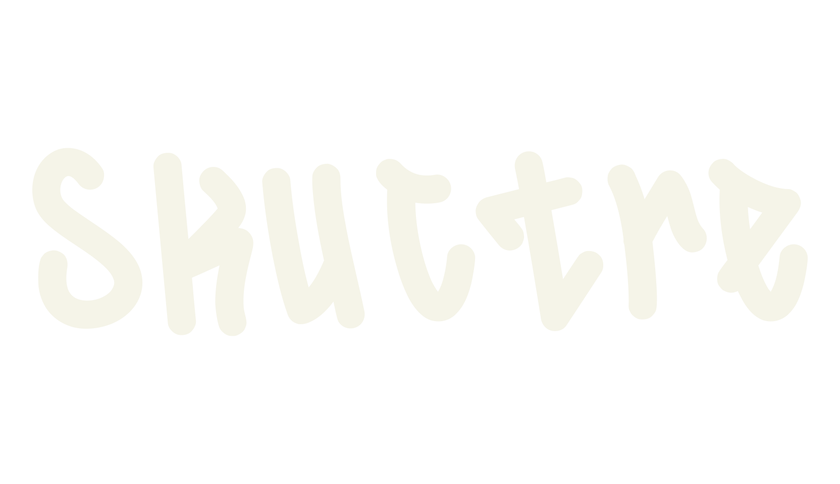 Skuctre, graffiti font preview