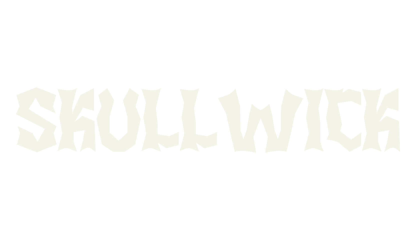 Skullwick, gothic font preview