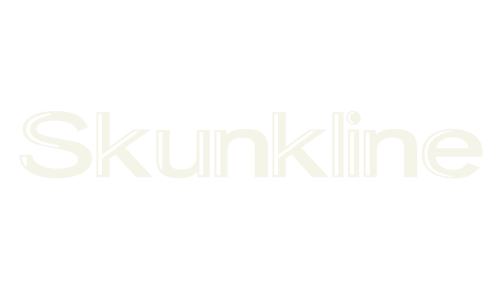 Skunkline, display market font preview