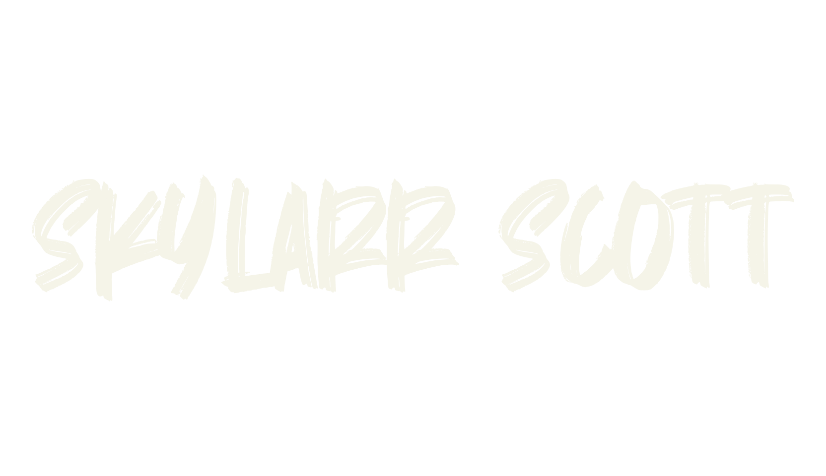 Skylarr Scott, graffiti font preview