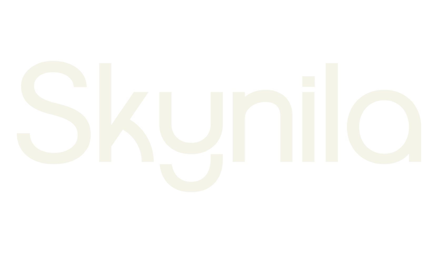 Skynila, sans serif font preview