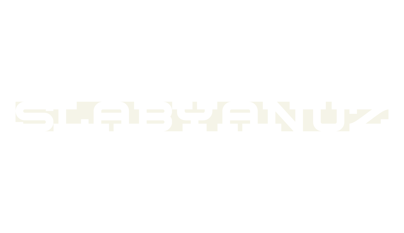 Slabyanuz, bold font preview