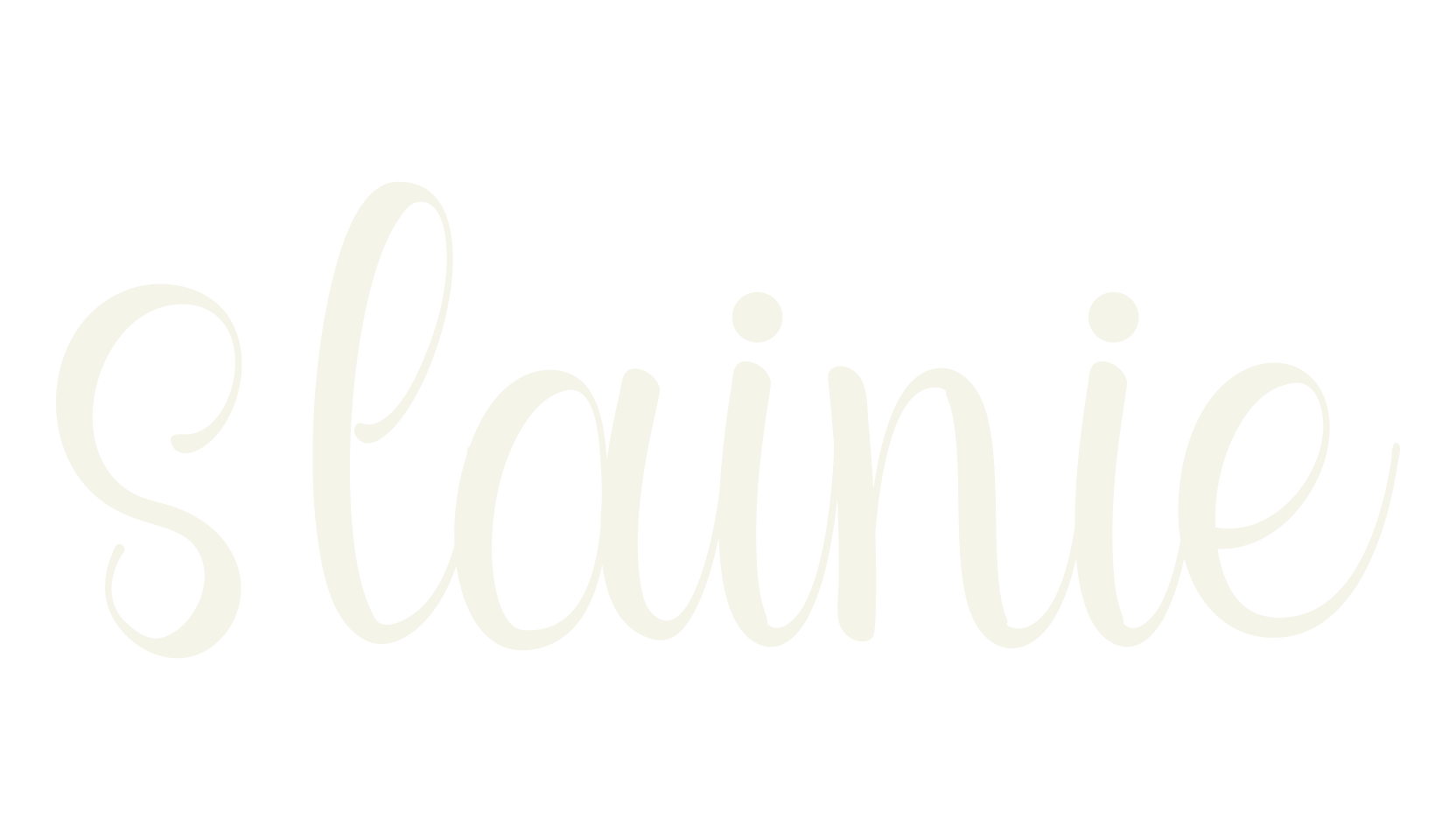 Slainie, calligraphy font preview