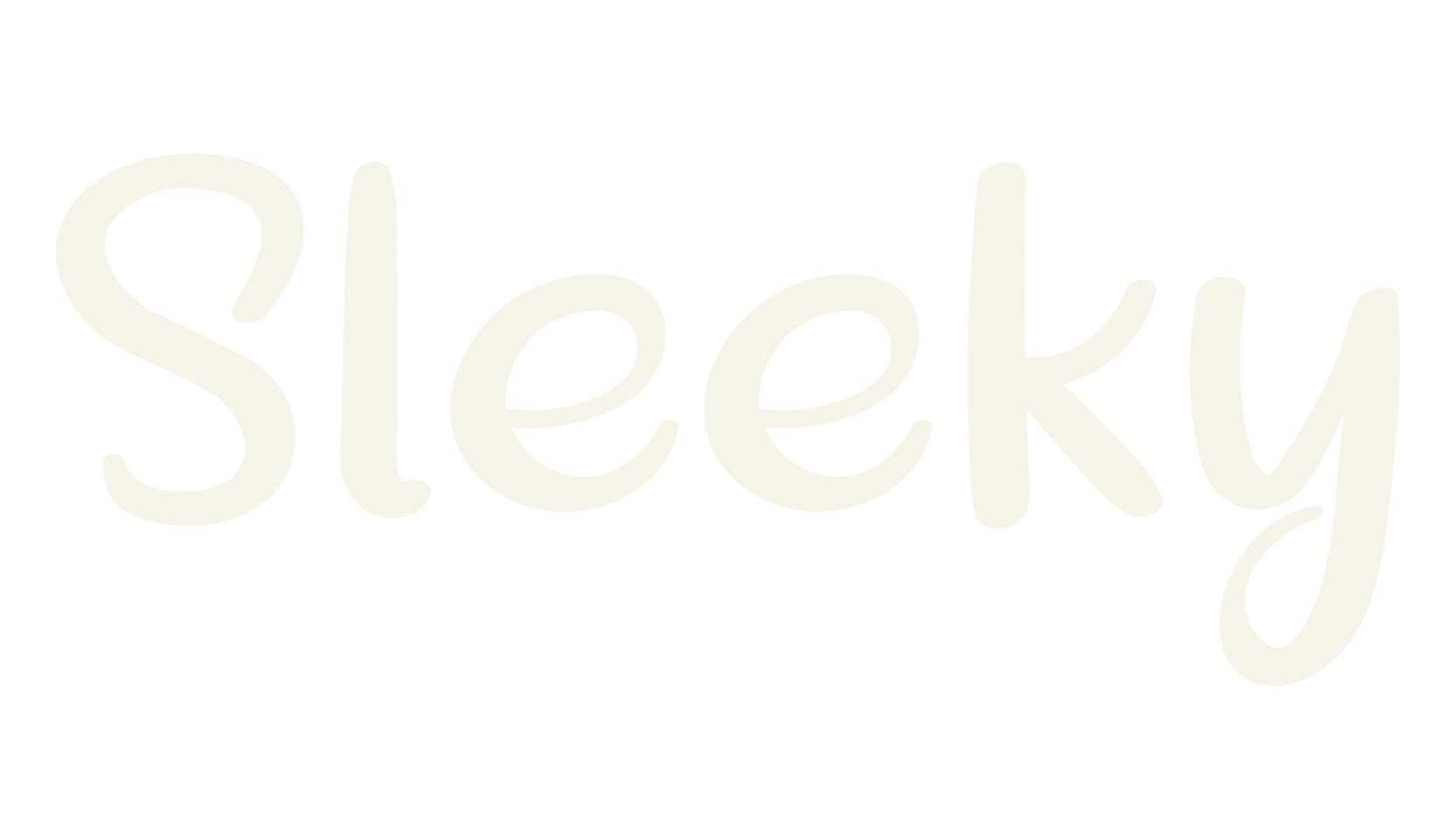 Sleeky, pretty font preview