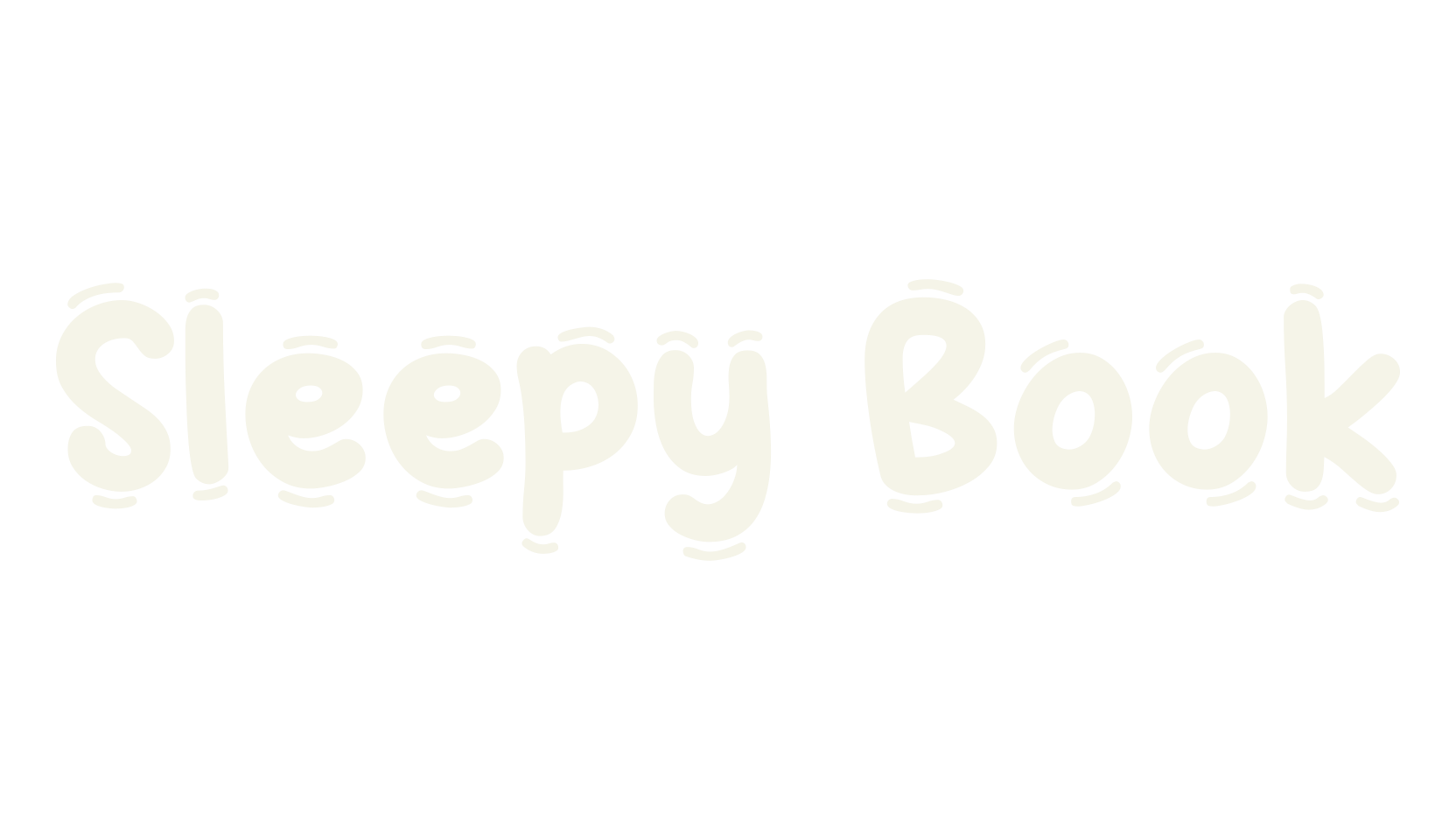 Sleepy Book, display market font preview