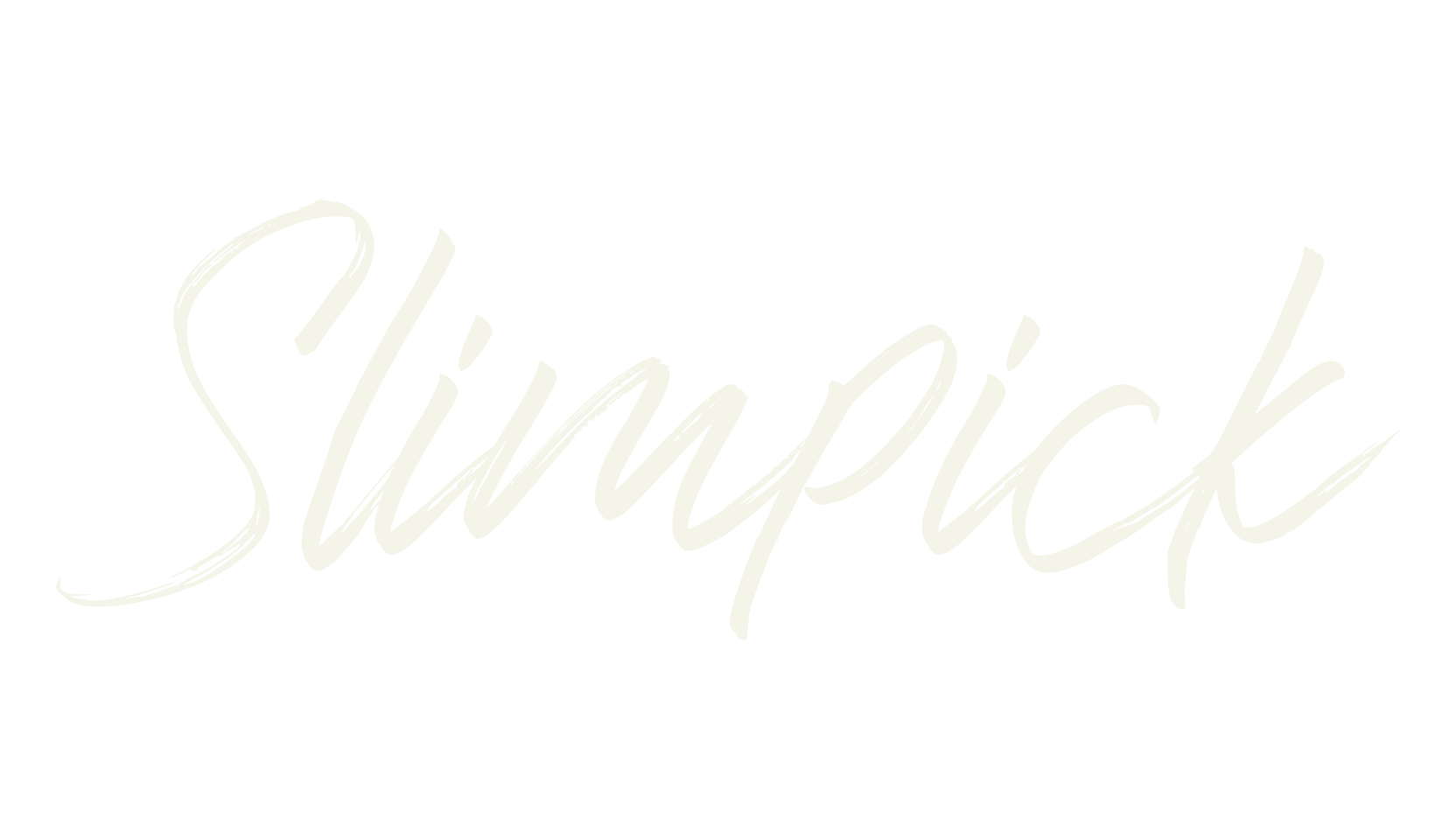 Slimpick, grunge font preview