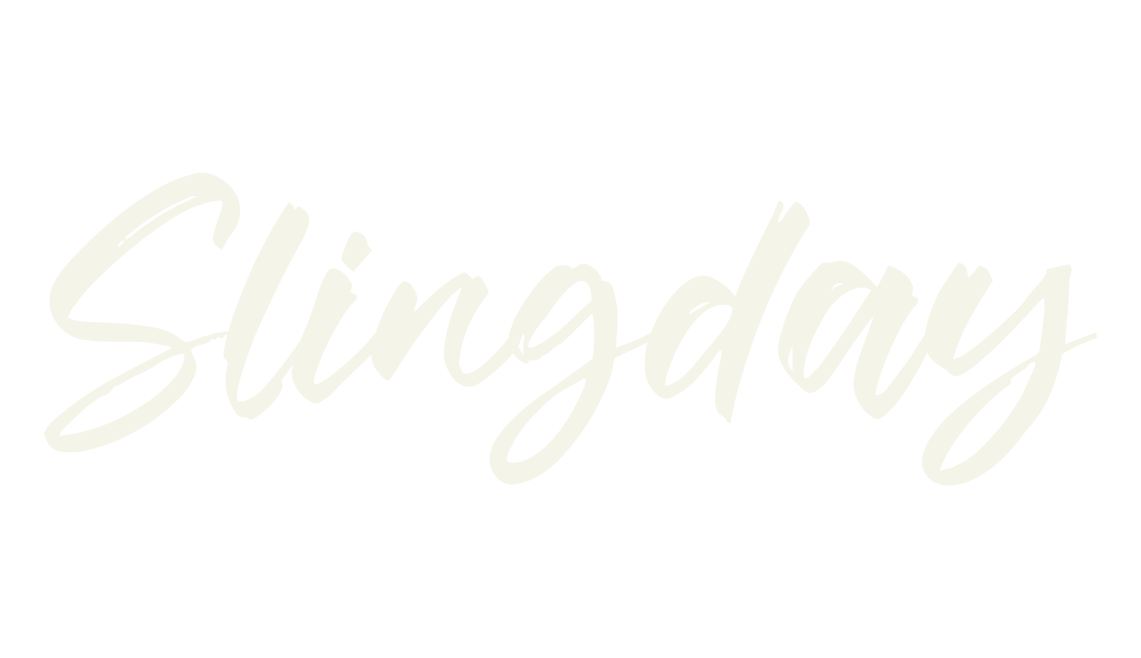 Slingday, fashion script font preview