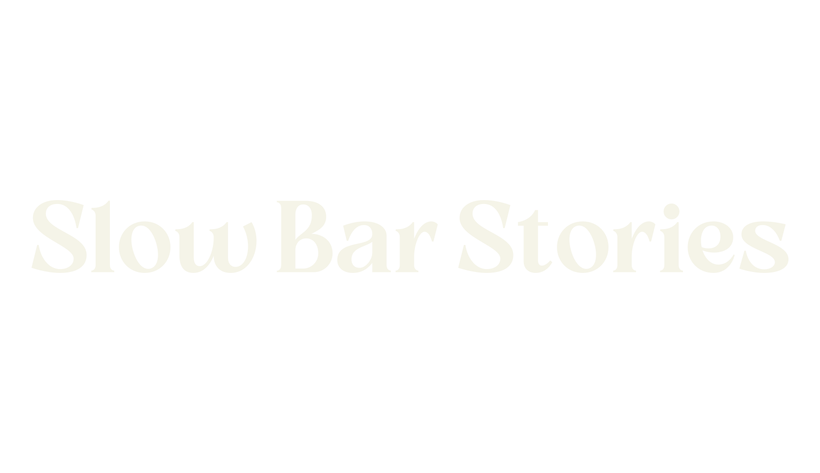 Slow Bar Stories, modern font preview