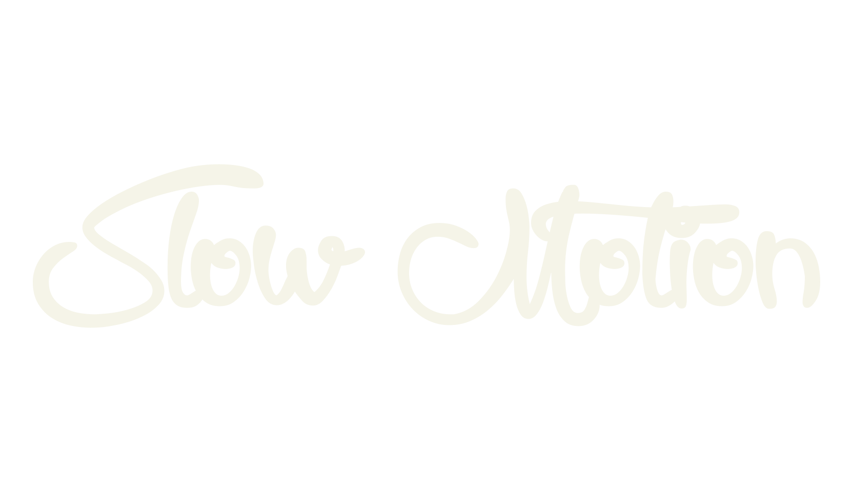 Slow Motion, hand script font preview