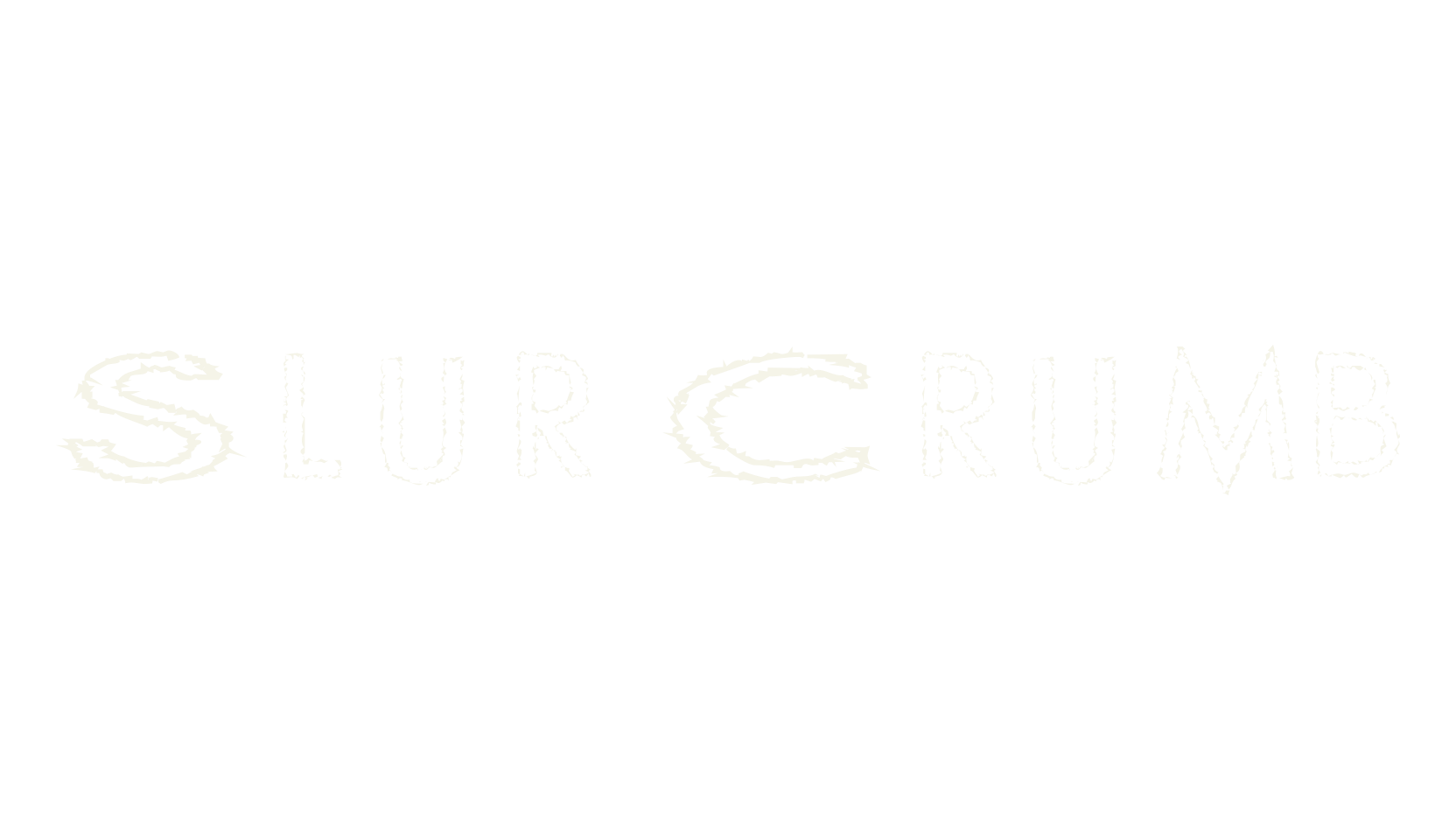 Slur Crumb, display market font preview