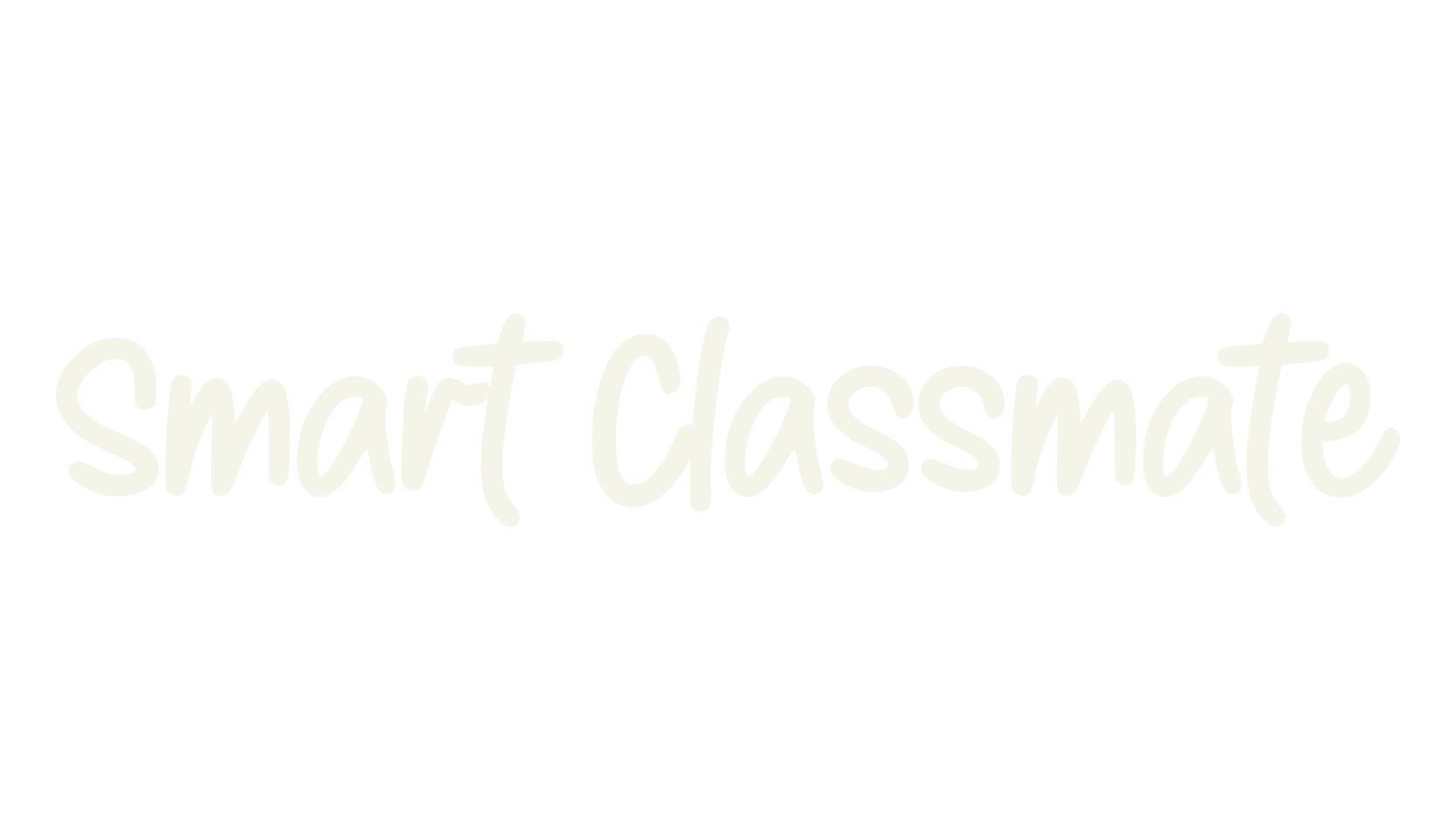 Smart Classmate, handwriting font preview