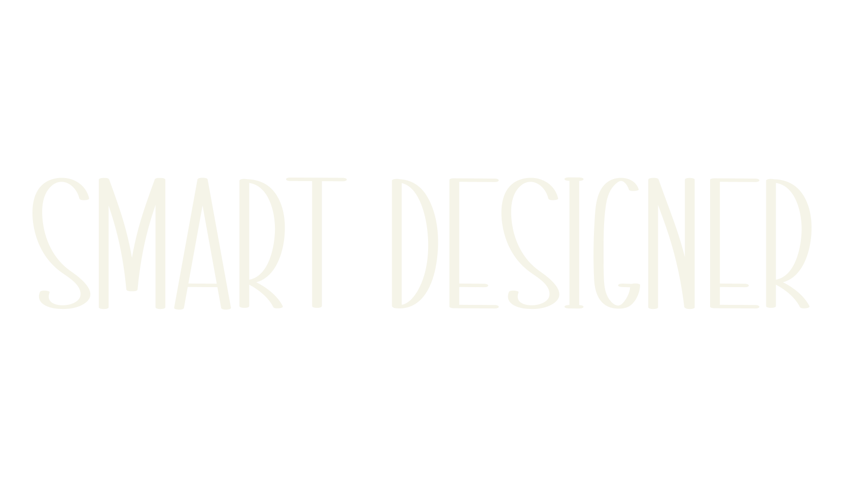 Smart Designer, script font preview