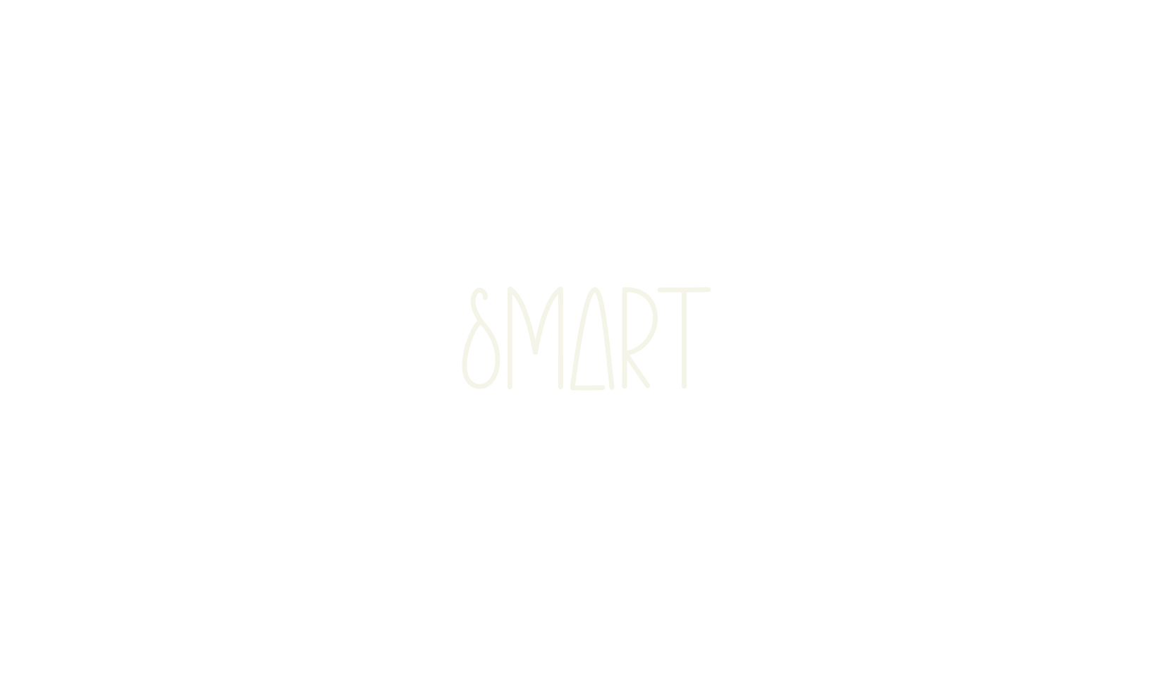 Smart, script font preview
