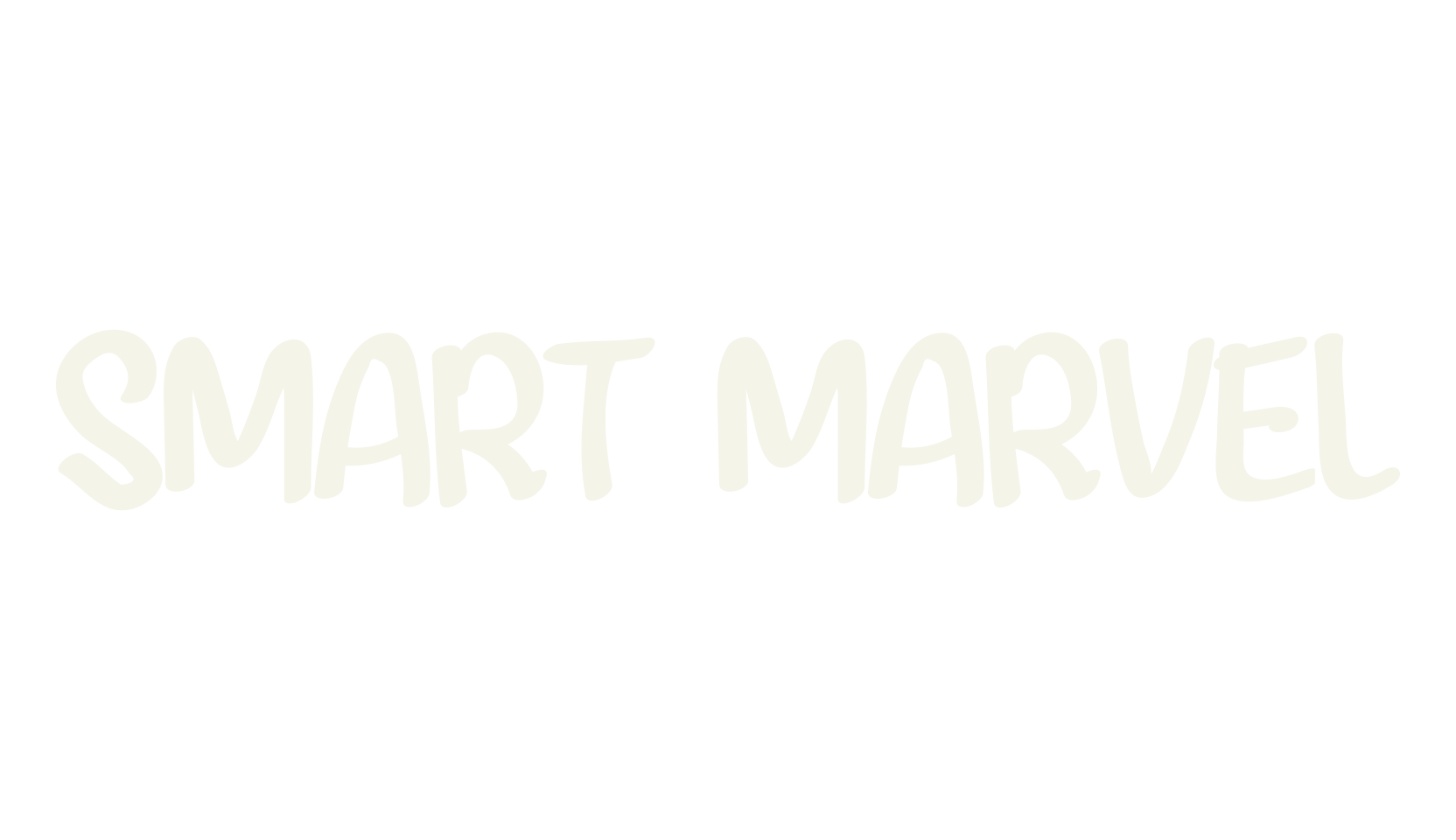 SMART MARVEL, marker font preview