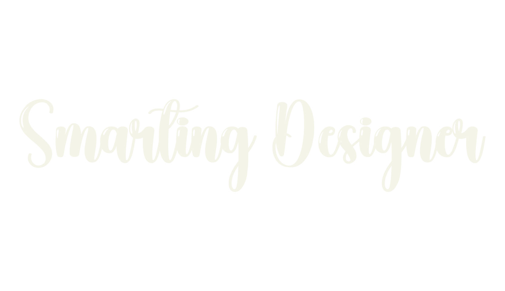 Smarting Designer, calligraphy font preview