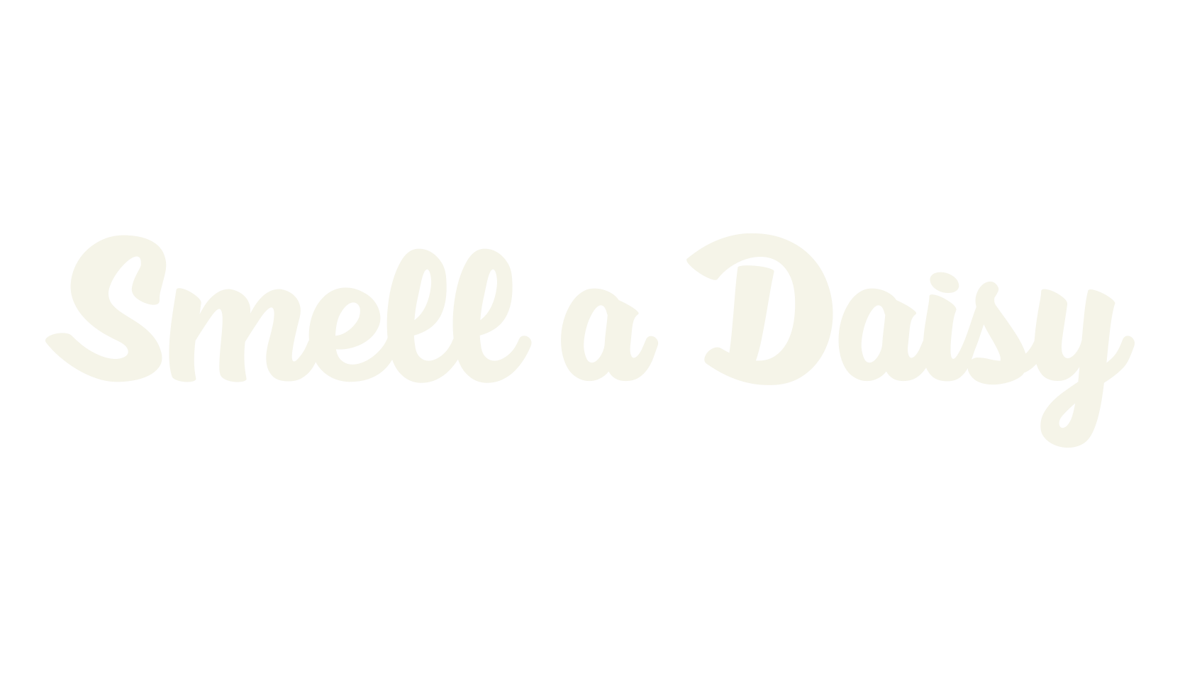 Smell a Daisy, fashion script font preview