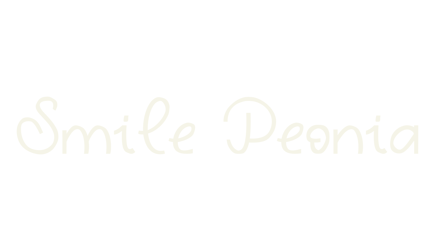 Smile Peonia, fashion script font preview