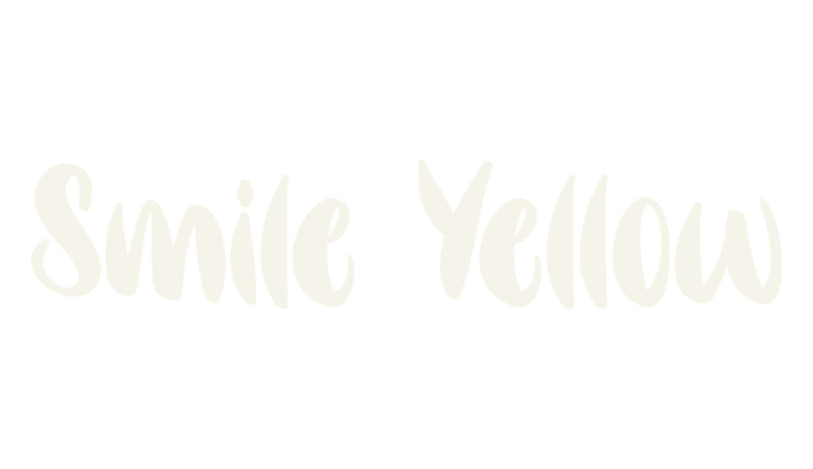 Smile Yellow, elegant font preview