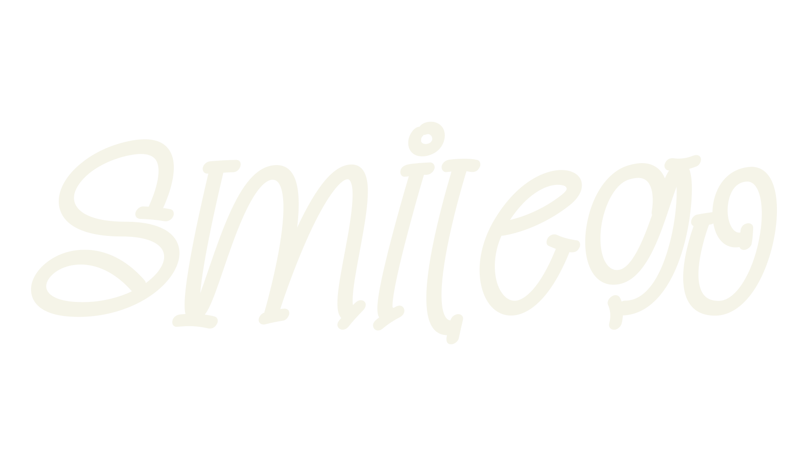 Smilego, birthday font preview