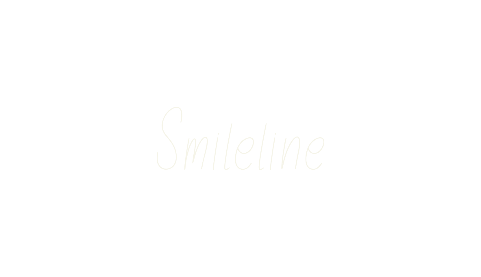 Smileline, lettering font preview