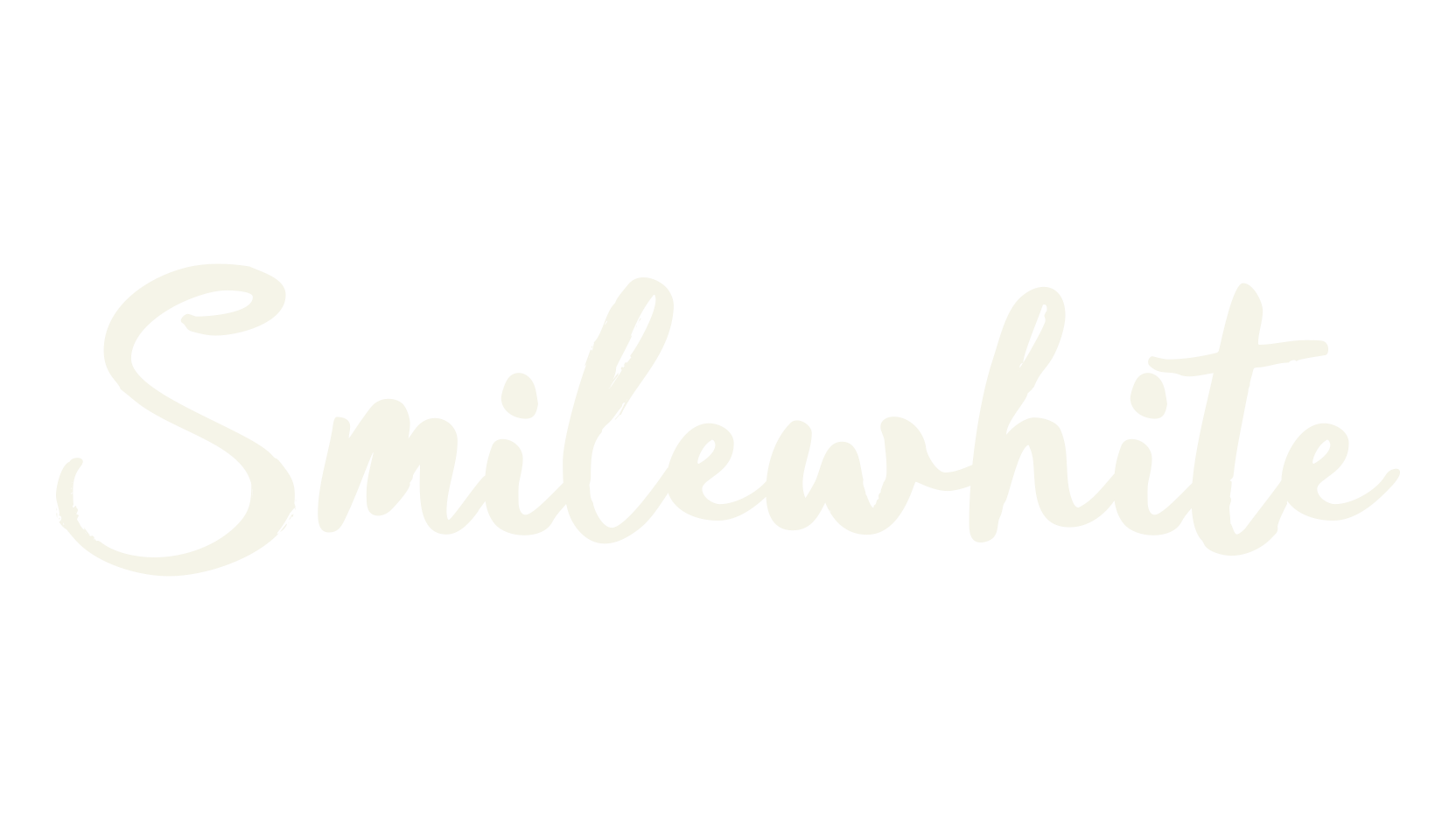 Smilewhite, script font preview