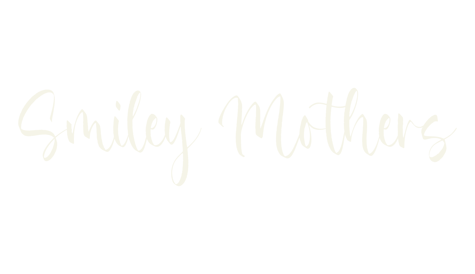 Smiley Mothers, calligraphy font preview