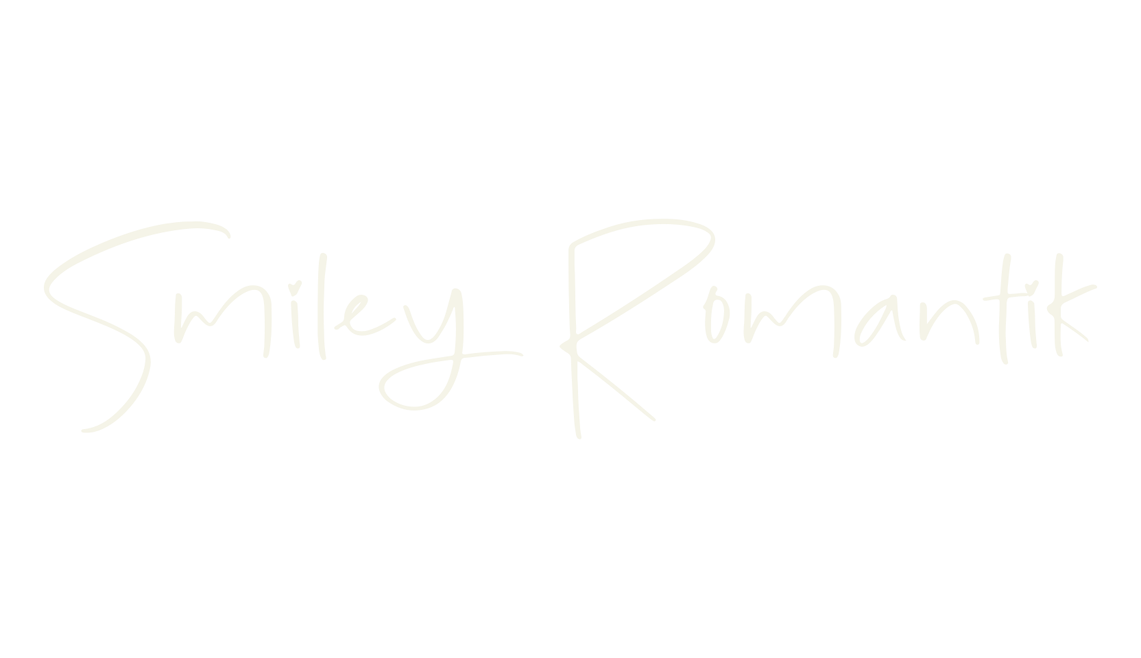 Smiley Romantik, script font preview