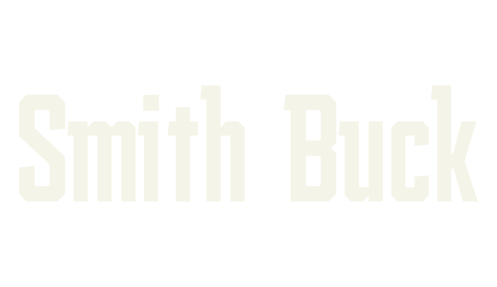 Smith Buck, serif font preview