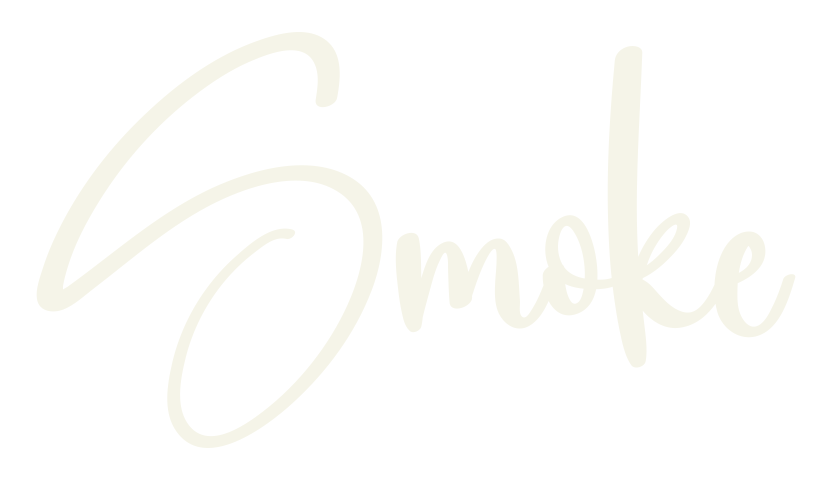 Smoke, winter font preview