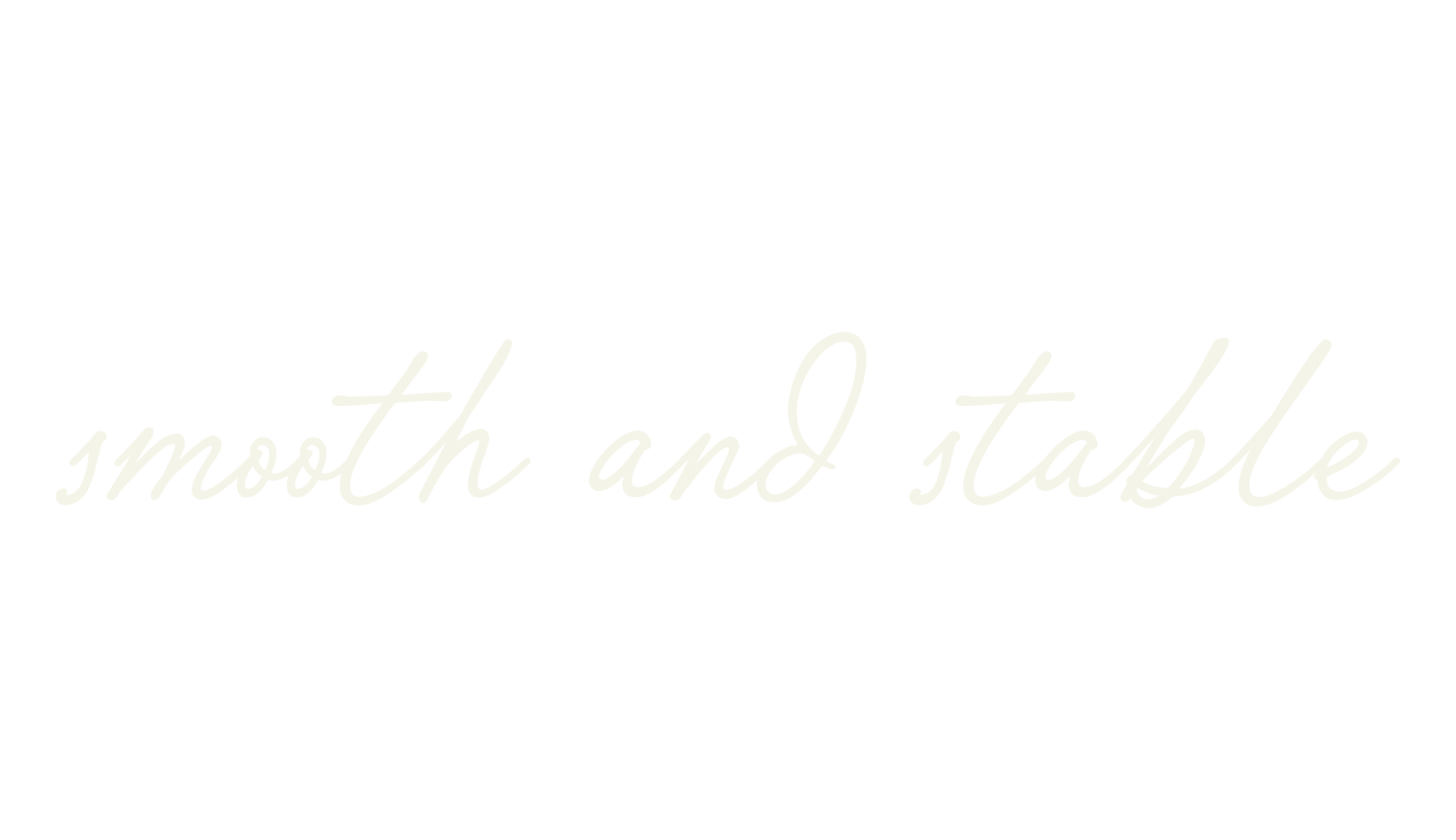 smooth and stable, tattoo font preview
