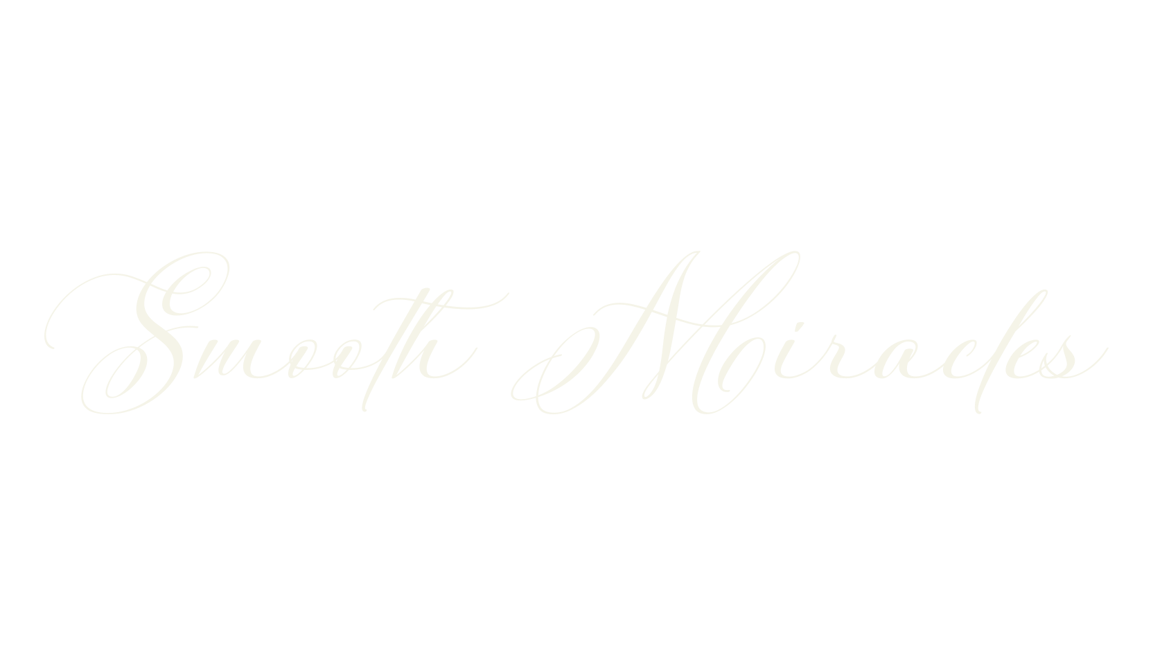 Smooth Miracles, fashion script font preview
