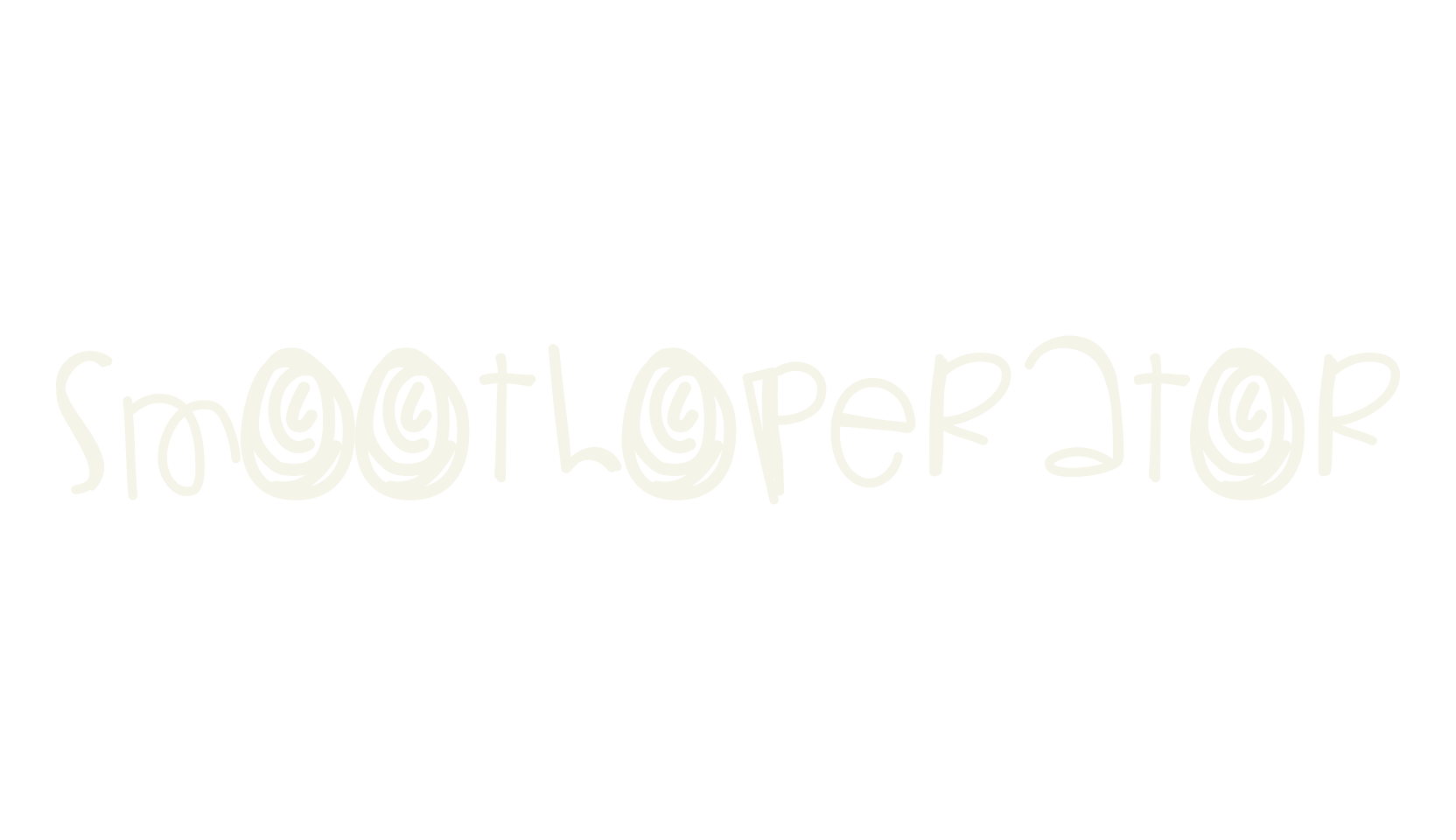 SmoothOperator, handwritten font preview