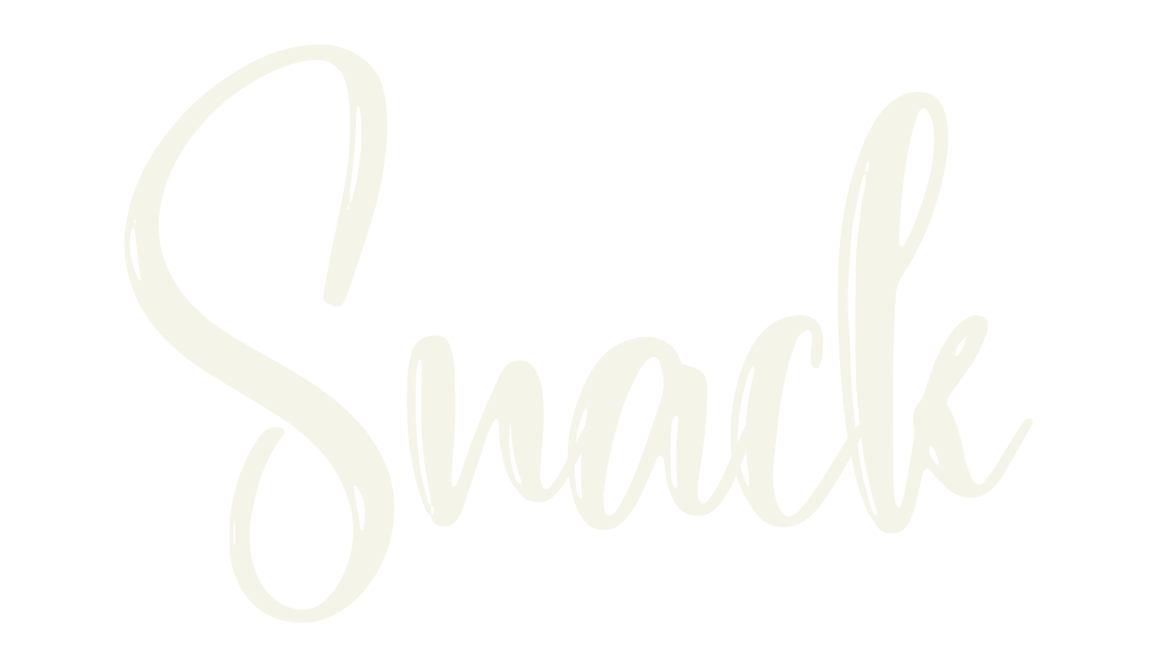 Snack, calligraphy font preview