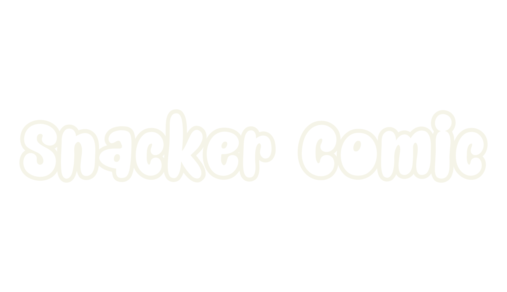 Snacker Comic, sans font preview