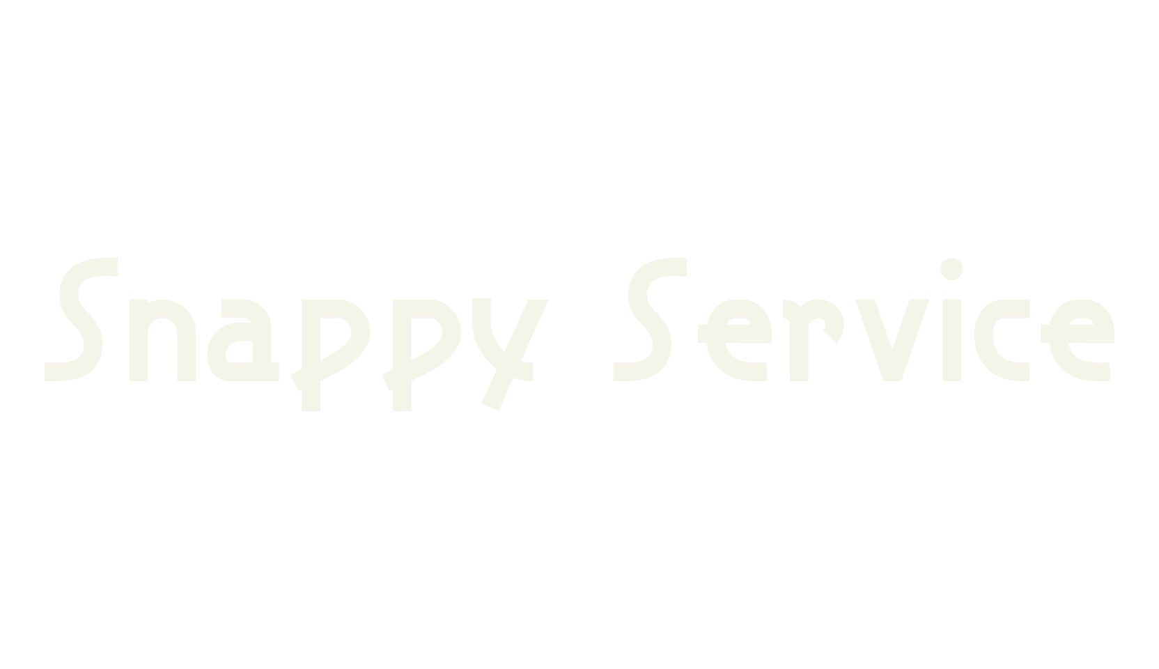 Snappy Service, display market font preview
