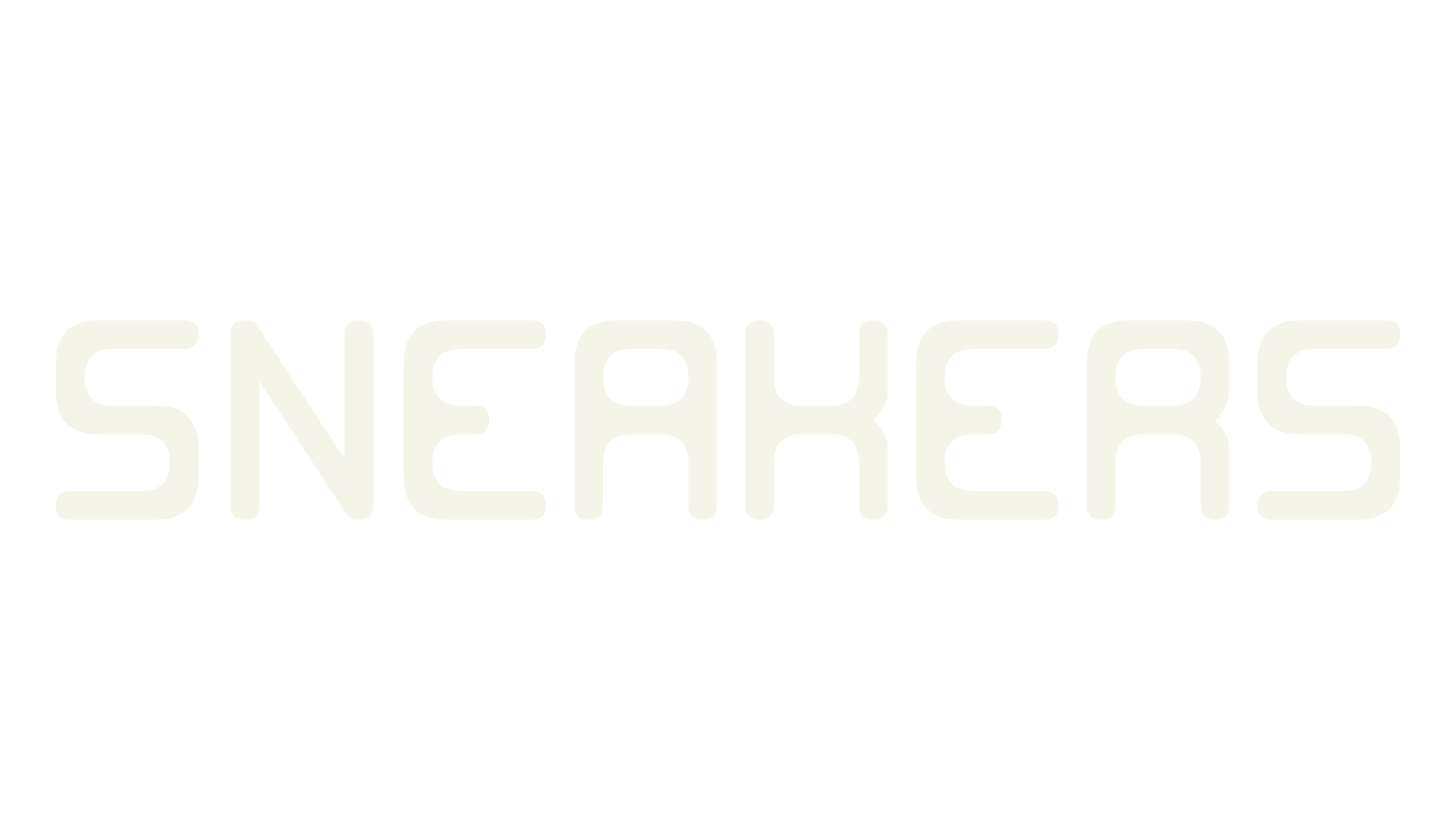 SNEAKERS, display market font preview