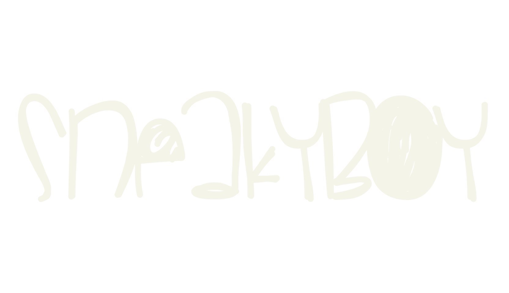 SneakyBoy, handwritten font preview