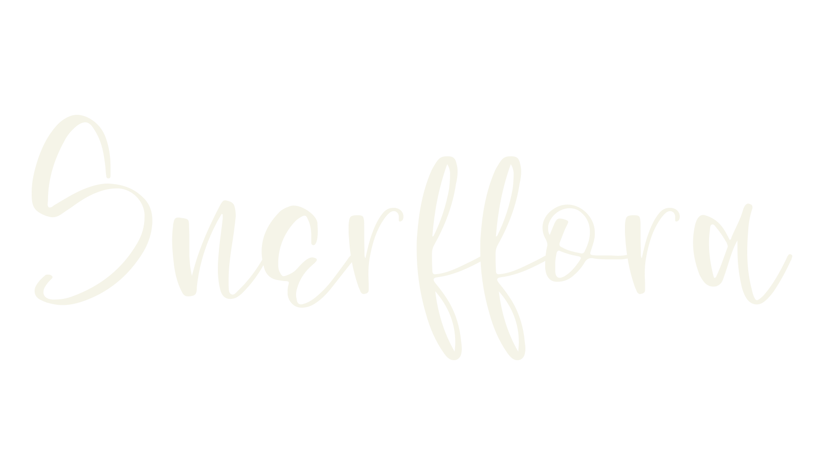 Snerffora, script font preview