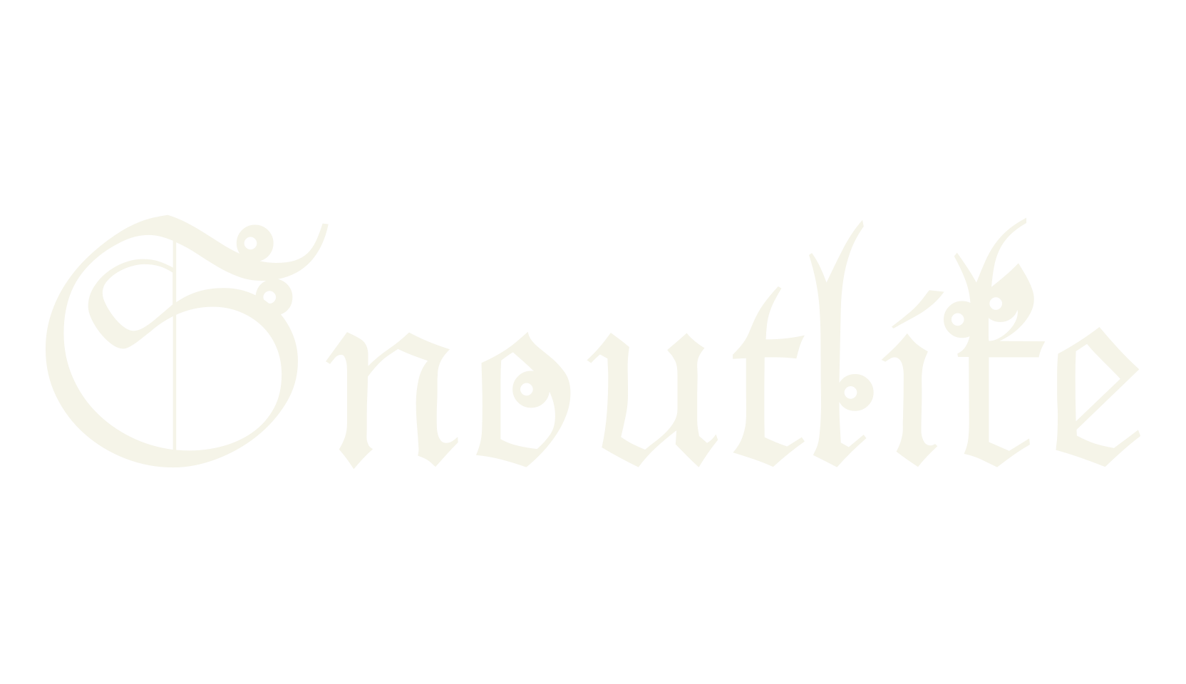 Snoutlike, fantasy font preview