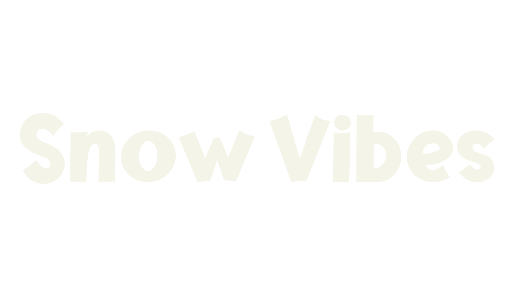 Snow Vibes, cute font preview