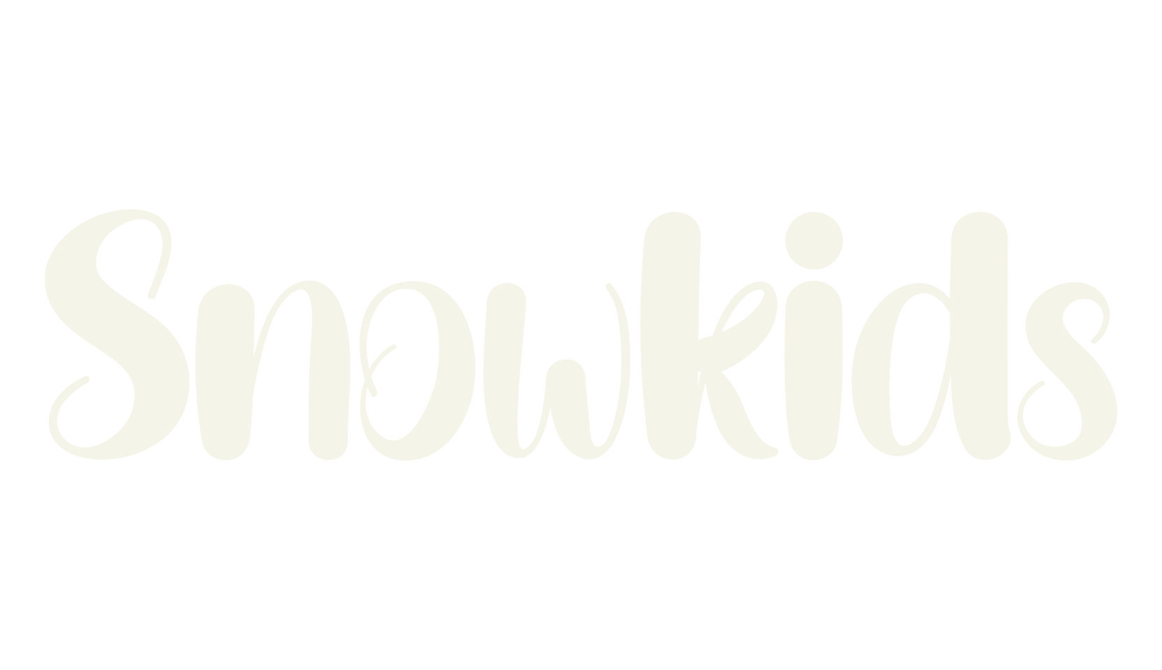 Snowkids, calligraphy font preview