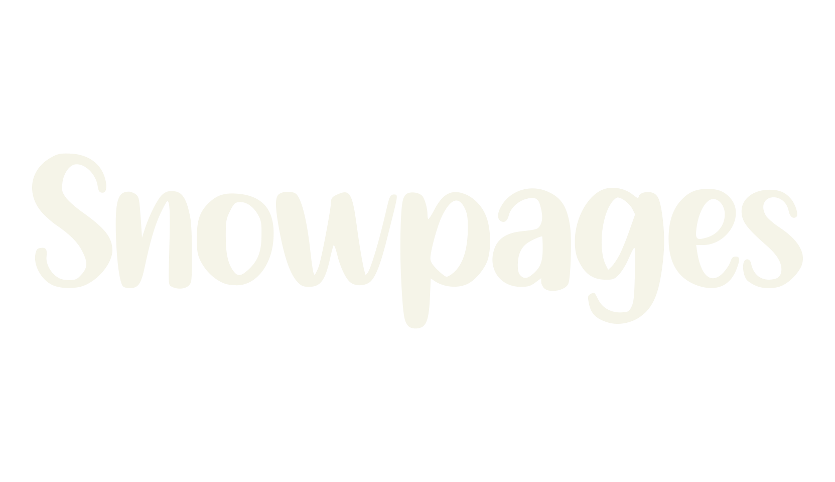 Snowpages, handwriting font preview