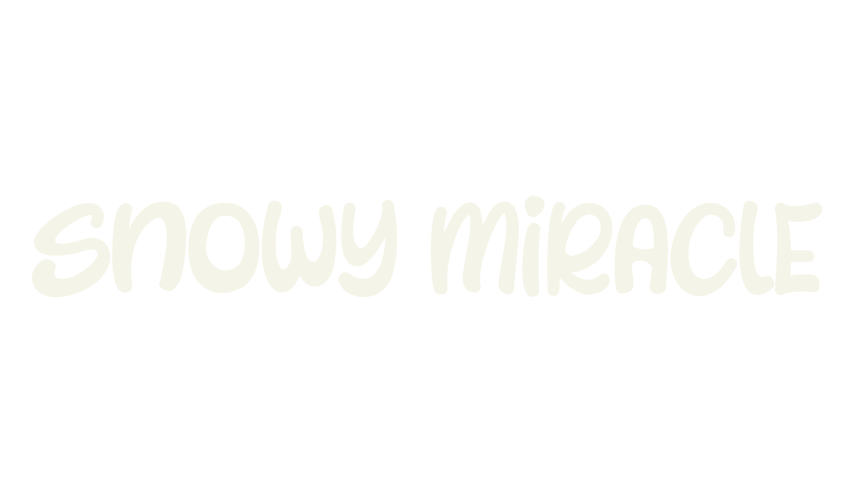 Snowy Miracle, cute font preview
