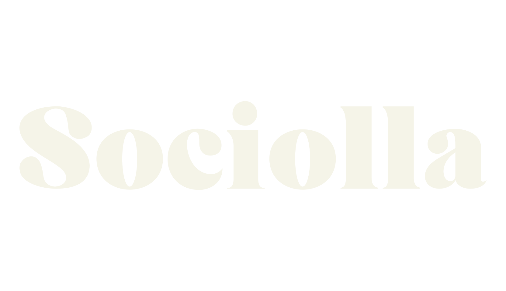 Sociolla, type font preview