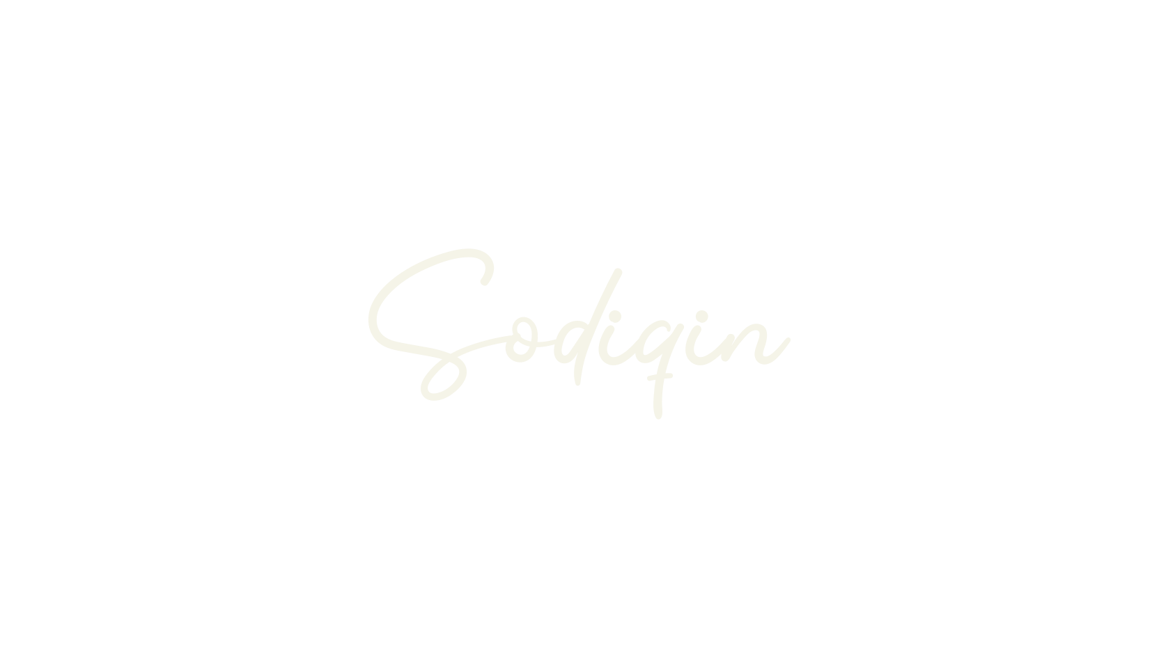 Sodiqin, script font preview