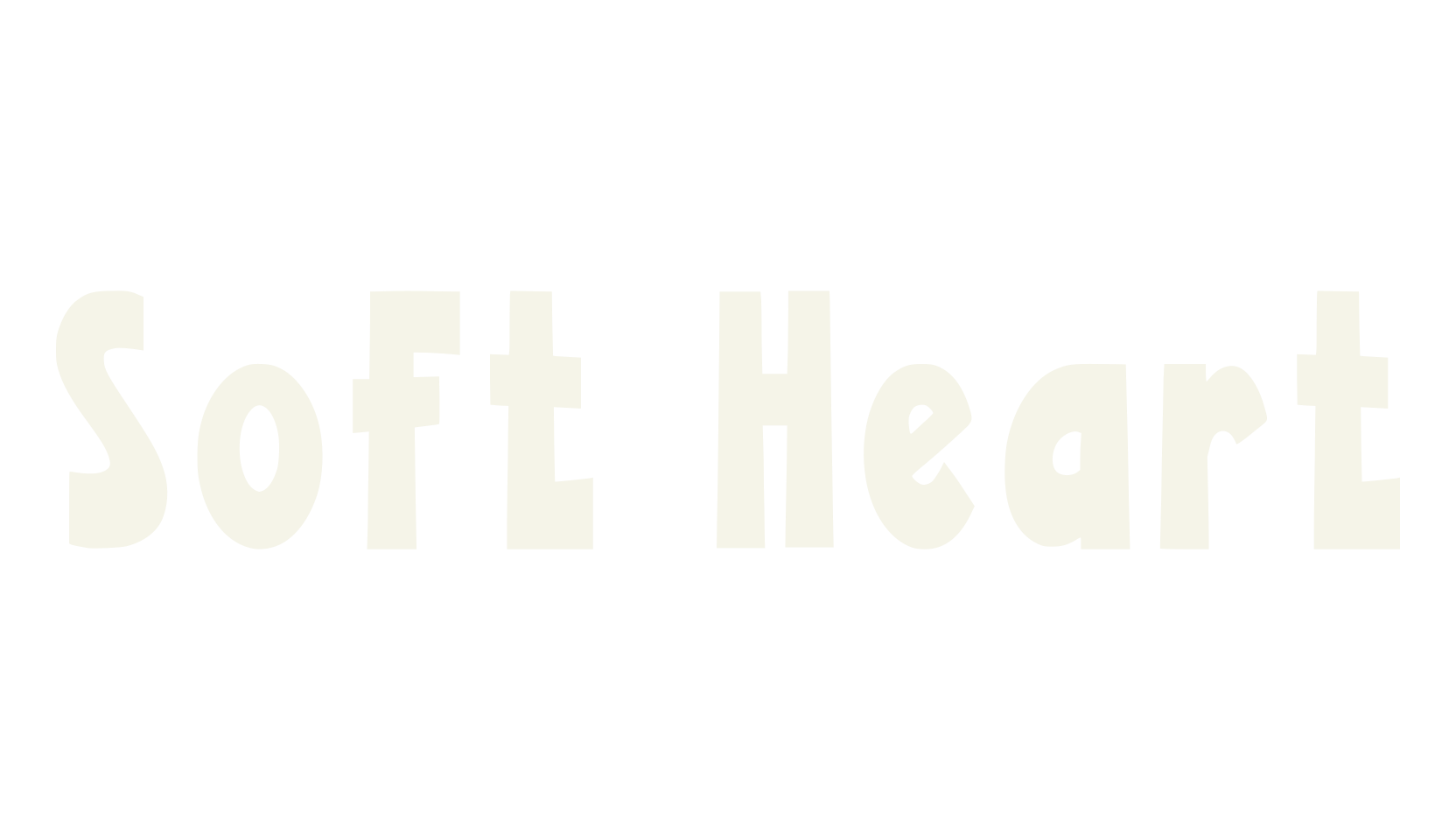 Soft Heart, cartoon font preview