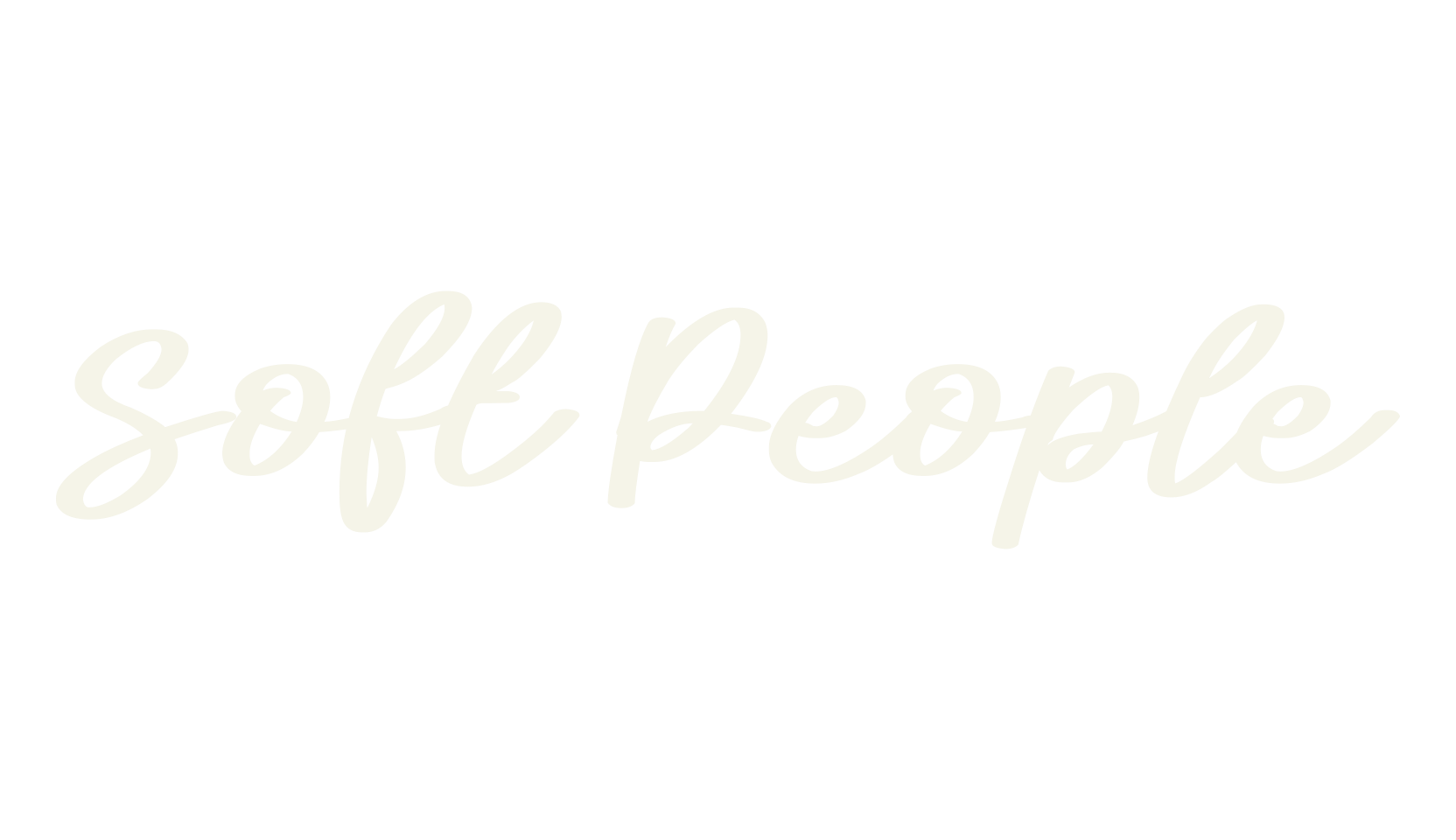 Soft People, fashion script font preview