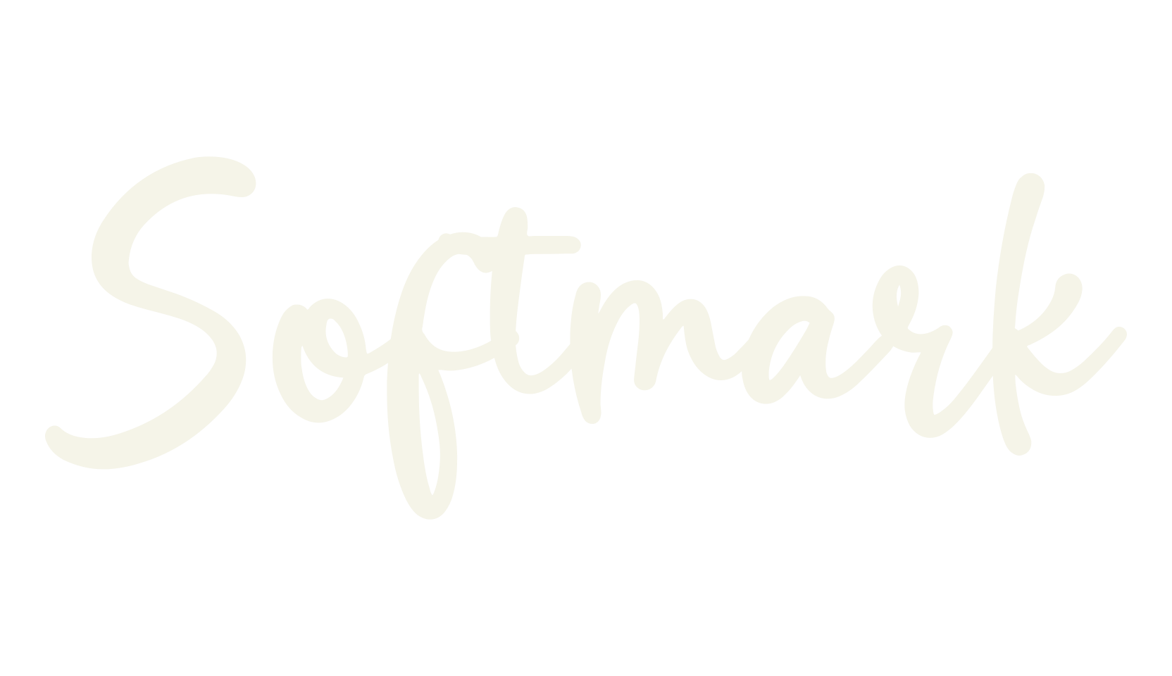 Softmark, fancy font preview