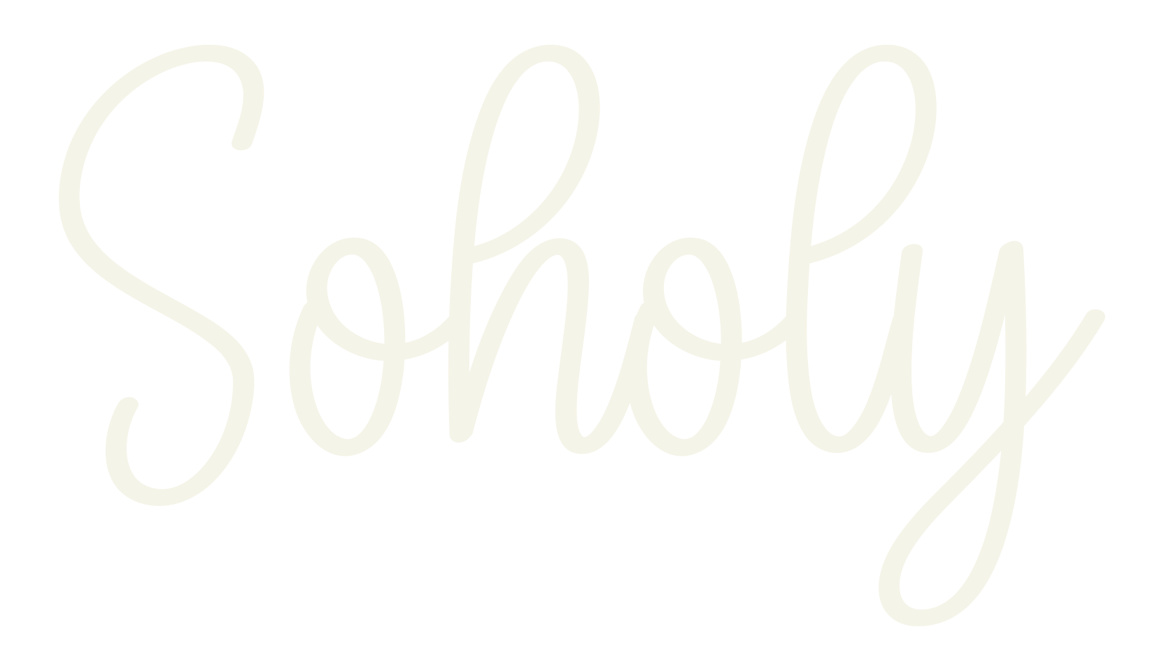 Soholy, calligraphy font preview